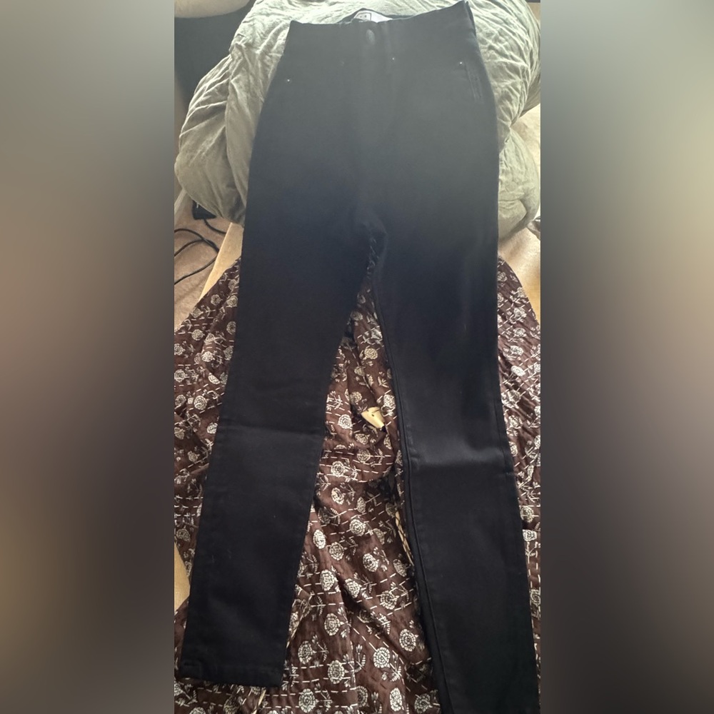 NEVER WORN: AYR Hi-Rise Skinny Jeans in Jet Black